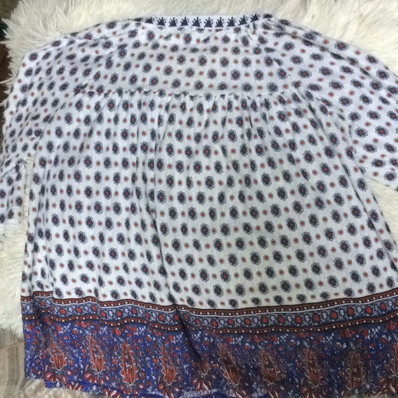 India Pattern Peasants Blouse🌺HP🌺 - Picture 7 of 7